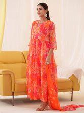 Women Ethnic Motifs Embroidered Kurta With Trousers & Dupatta-MLWSHKS4292ORG